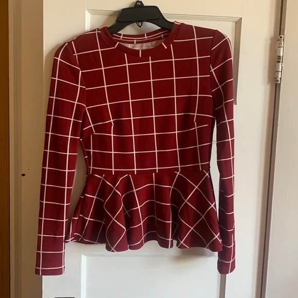 SHEIN Peplum Blouse - Picture 1 of 1